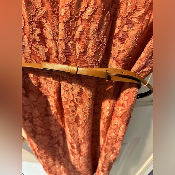 Sugarhill Boutique Coral Lace Dress - Picture 5 of 5